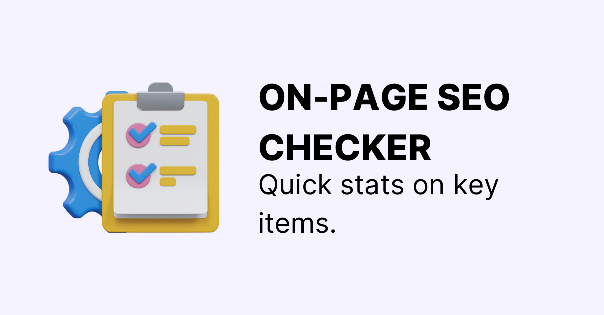 on page seo checker
